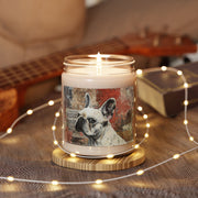 Frenchie Vintage Art Soy Candle – Perfect Gift for Dog Lovers