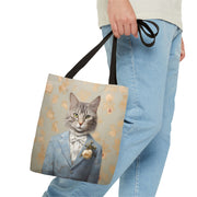 Sophisticated Maine Coon Tote Bag - Wedding-Inspired Cat Lover Gift