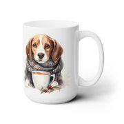 Cozy Beagle Winter Mug – Holiday Dog Lover Gift Idea