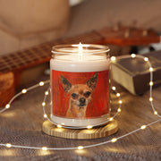 Chihuahua Candle – Adorable Dog Lover Gift with Vintage Art Design