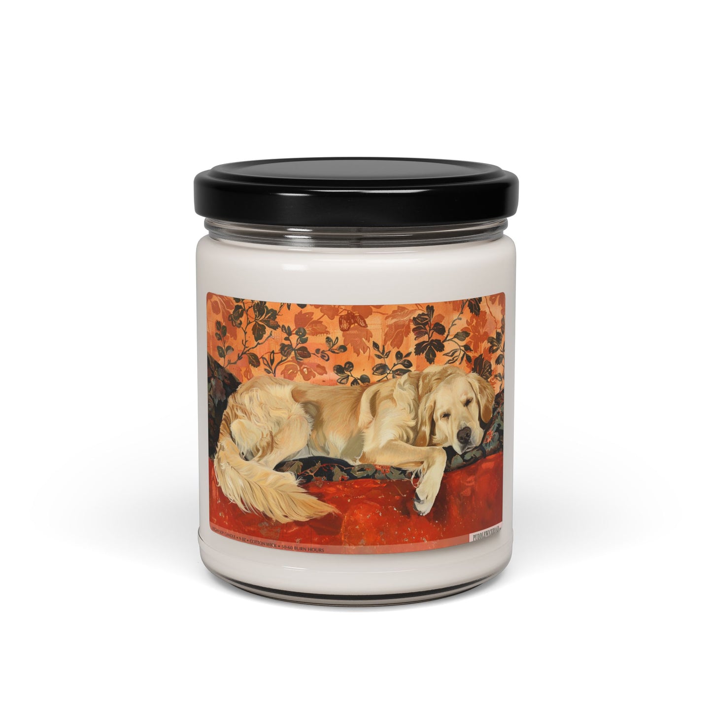 Golden Retriever Cozy Nostalgia Candle – Pet Lover Gift