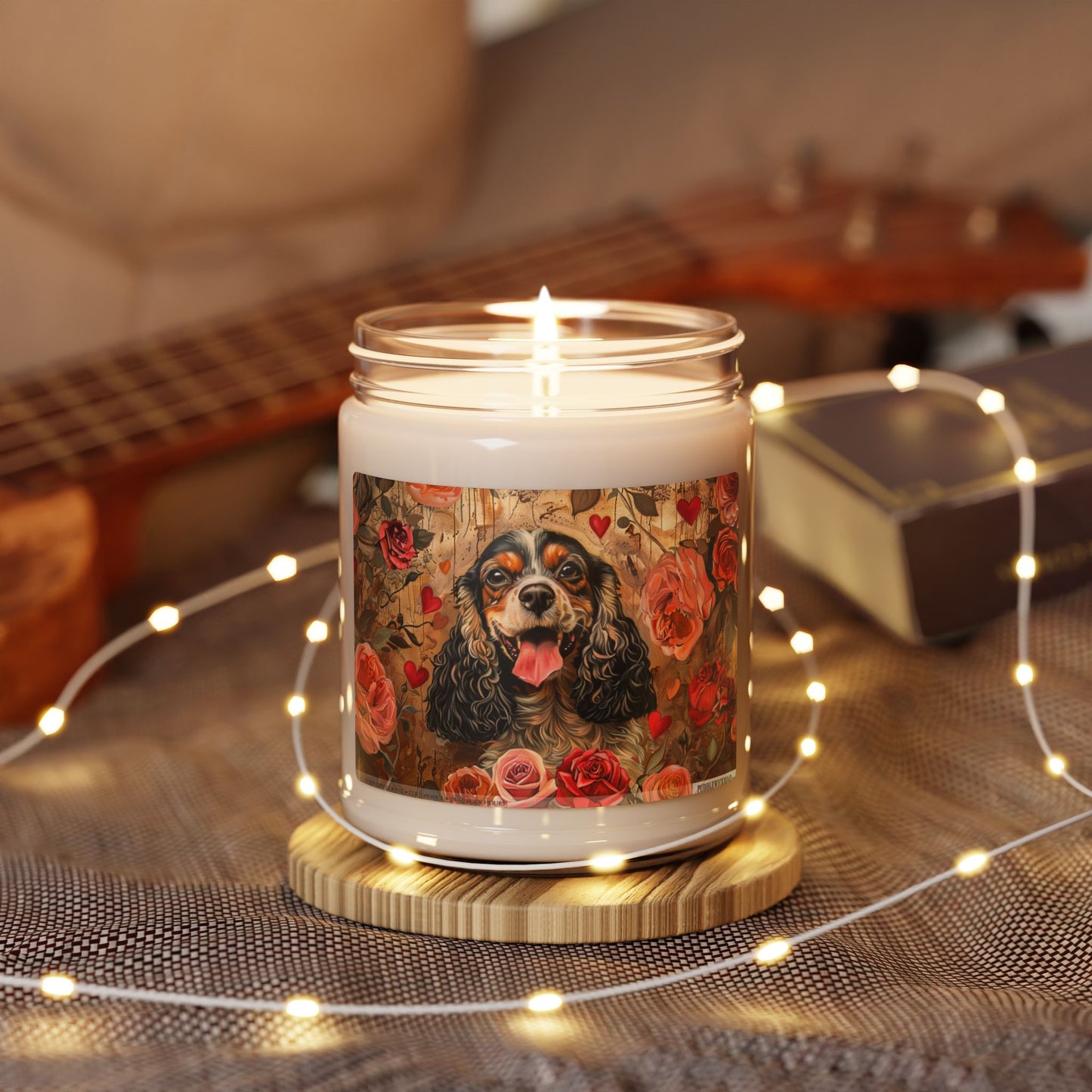 Cocker Spaniel Candle - Adorable Dog Lover Decorative Gift