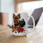 Yorkie Lover Valentine's Coffee Mug - Cute Yorkshire Terrier Gift