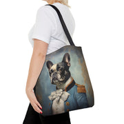 French Bulldog Regal Portrait Tote Bag – Stylish & Eco-Friendly Gift