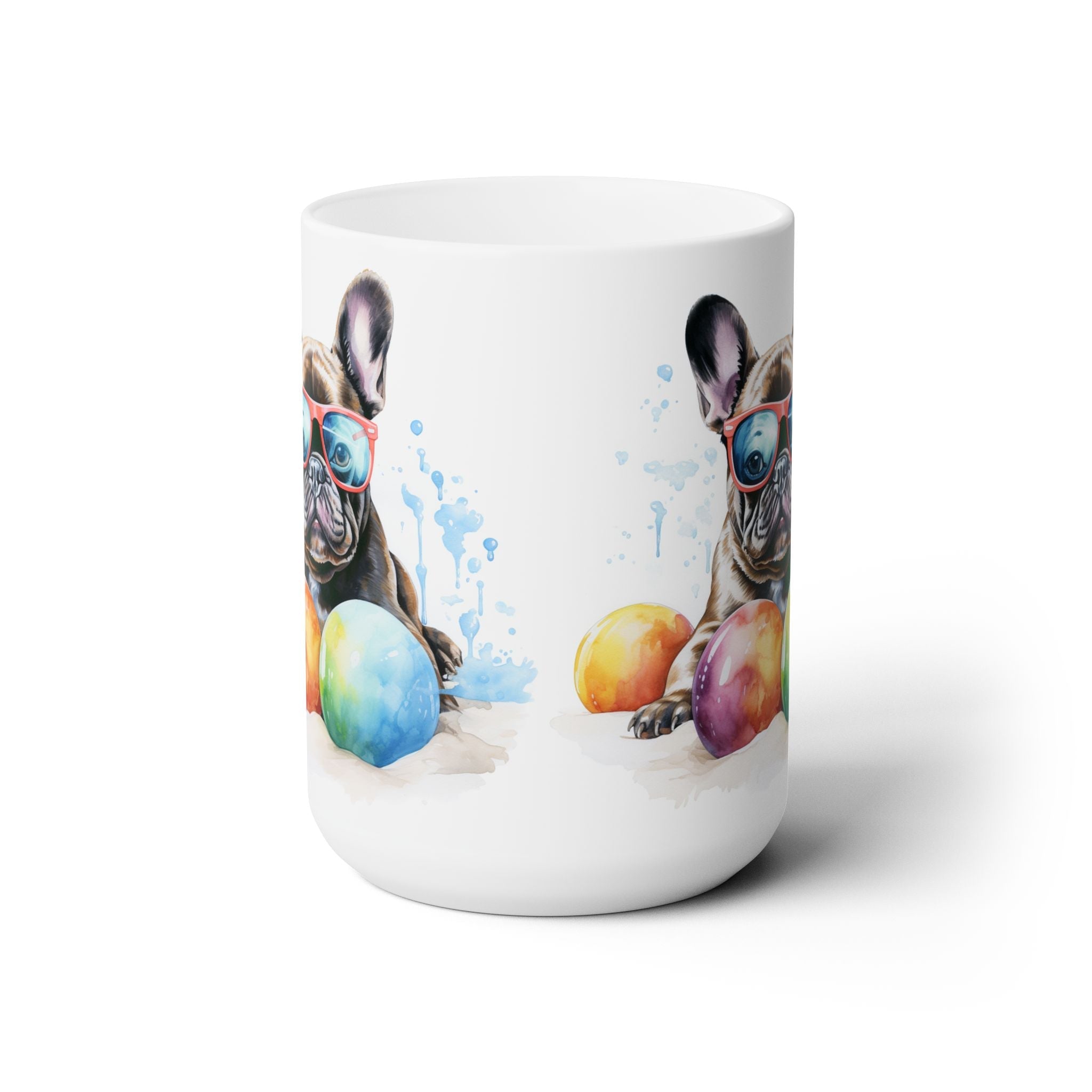 French Bulldog Easter Mug – Cute Coffee Cup for Dog Lovers