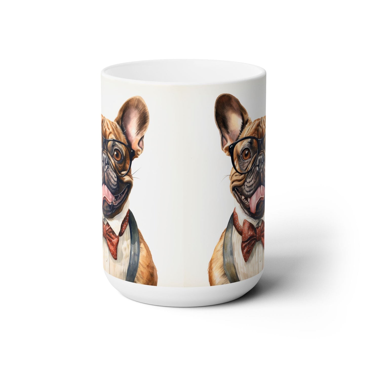 Frenchie Professor Coffee Mug – Stylish Gift for Dog Lovers