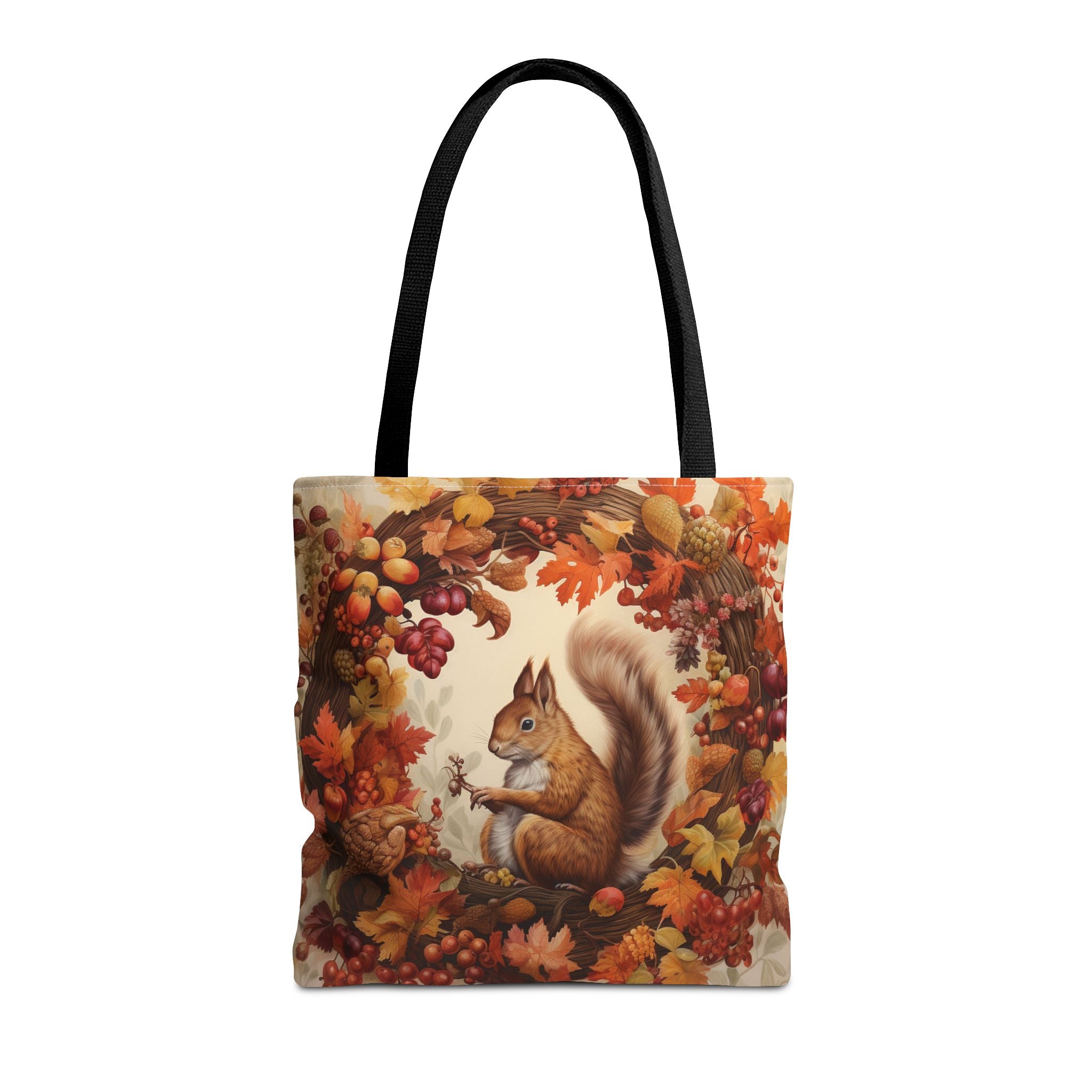 Autumn Harvest Squirrel Tote Bag - Eco-Friendly Canvas Gift - Darwin & Rose