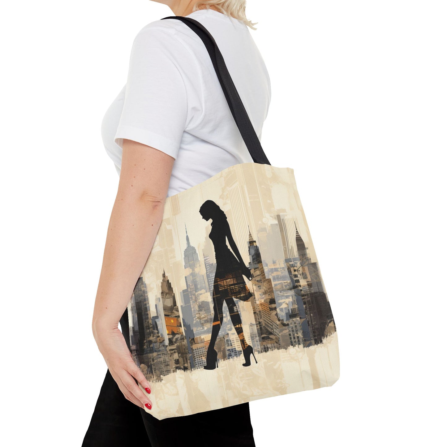 City Skyline Fashionista Tote – Chic & Eco-Friendly Urban Bag