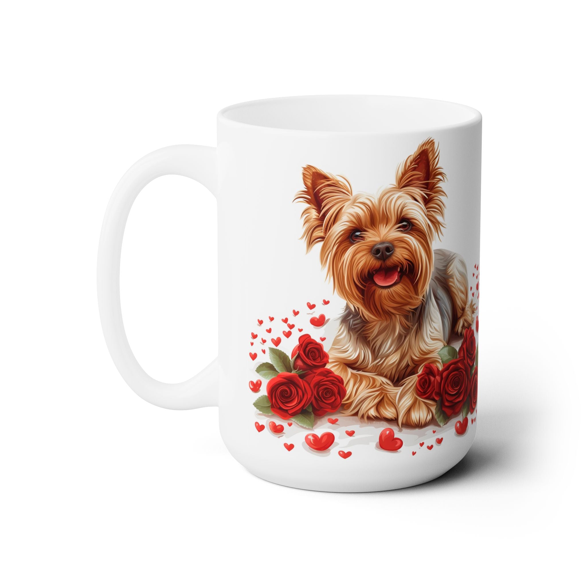 Yorkie Valentine’s Day Mug – Yorkshire Terrier Gift for Dog Lovers