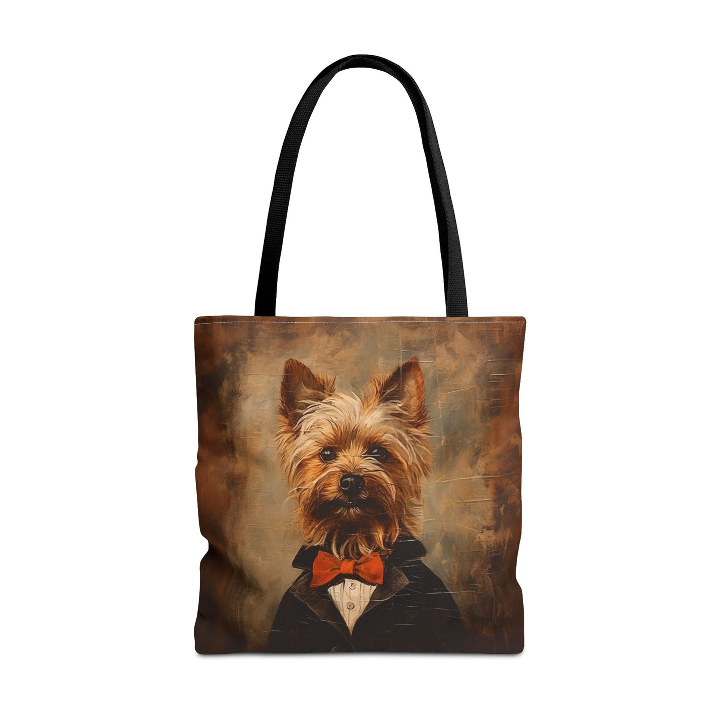 Yorkshire Terrier Tote Bag – Dapper Yorkie Elegance for Dog Lovers