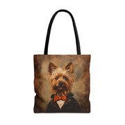 Yorkshire Terrier Tote Bag – Dapper Yorkie Elegance for Dog Lovers