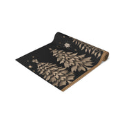 Golden Enchanted Christmas Tree Table Runner | Elegant Holiday Décor (72" or 90")