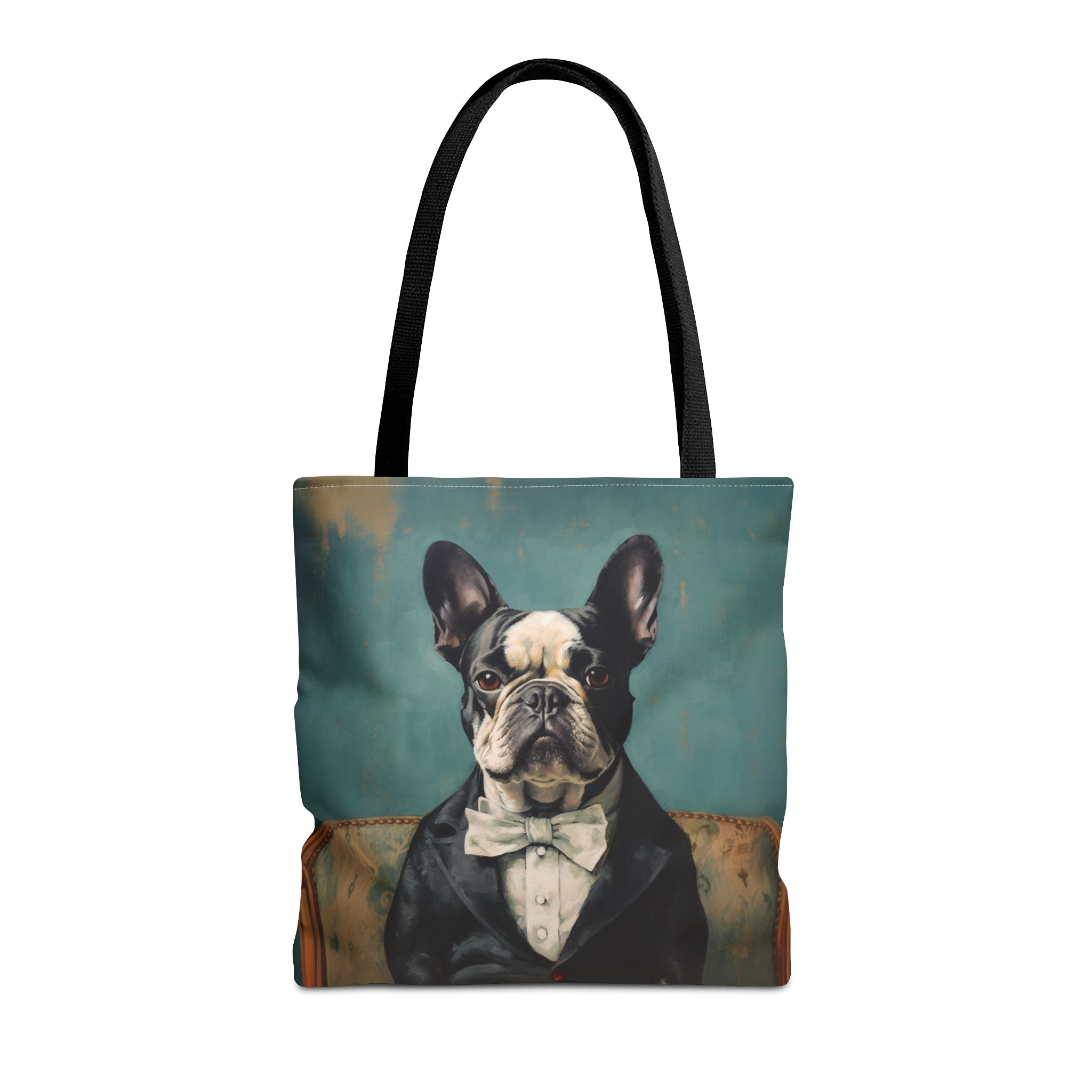 Elegant French Bulldog Tote Bag with Sophisticated Style