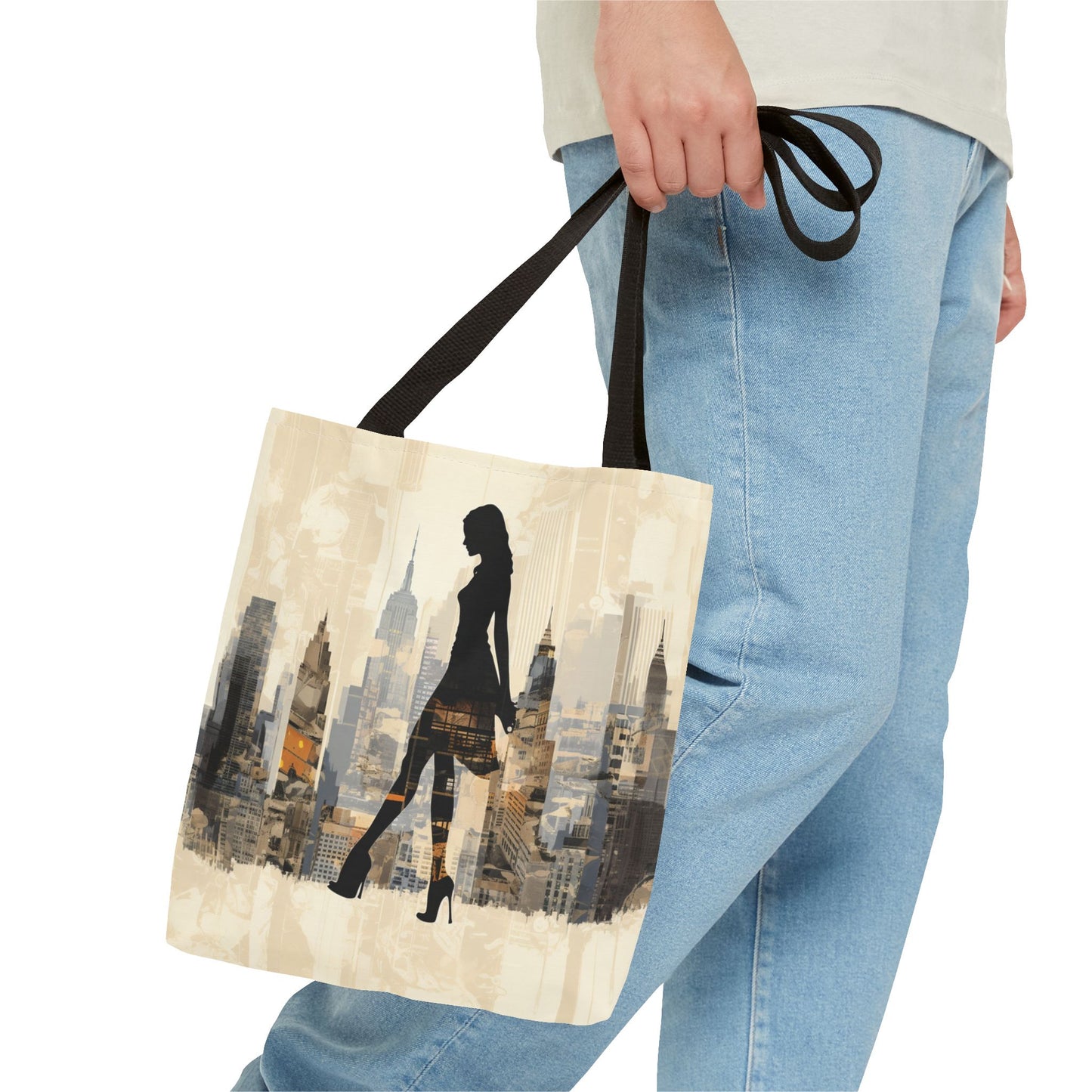 City Skyline Fashionista Tote – Chic & Eco-Friendly Urban Bag