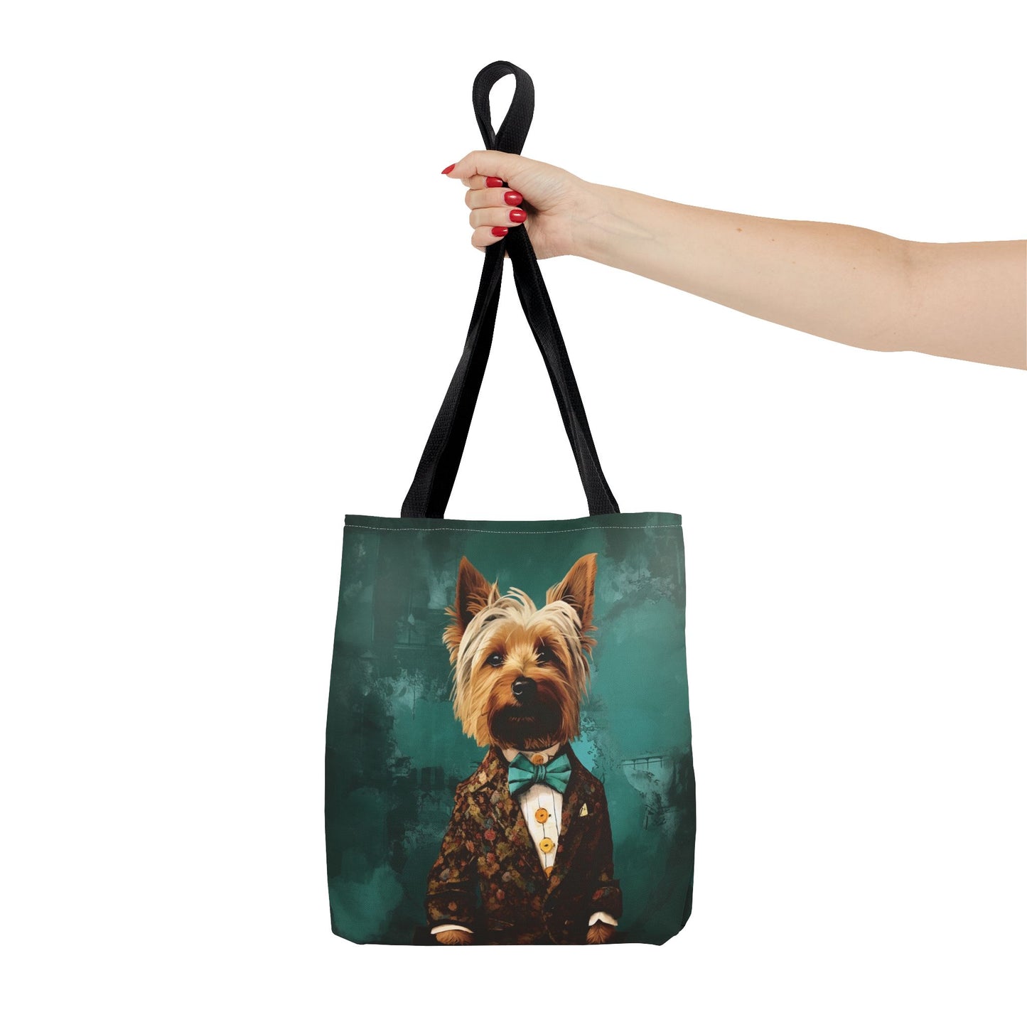 Yorkie Elegance Tote Bag – Chic Eco-Friendly Gift for Dog Lovers