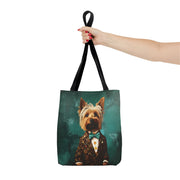 Yorkie Elegance Tote Bag – Chic Eco-Friendly Gift for Dog Lovers