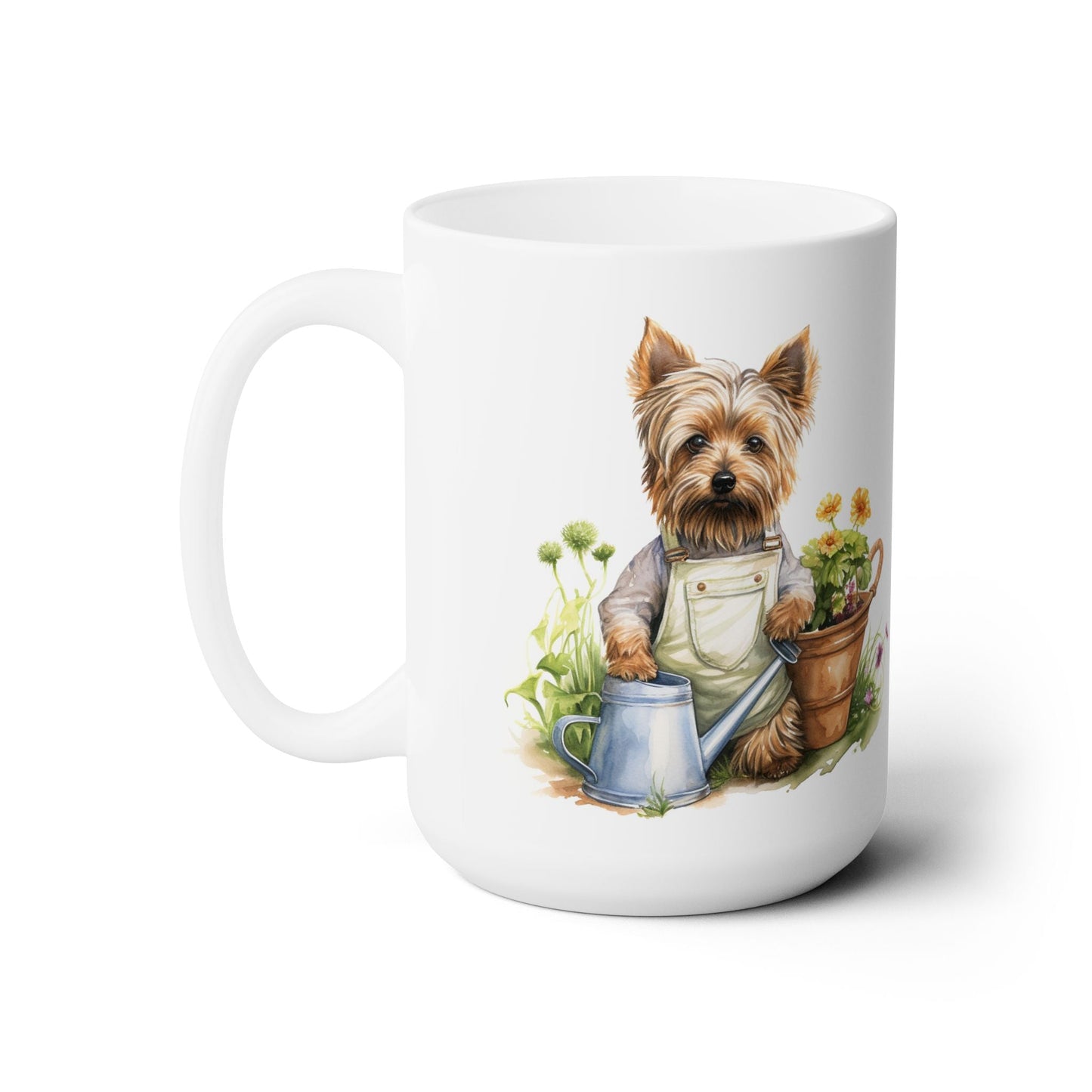 Yorkie Gardener Coffee Mug - Perfect Dog Lover Gift