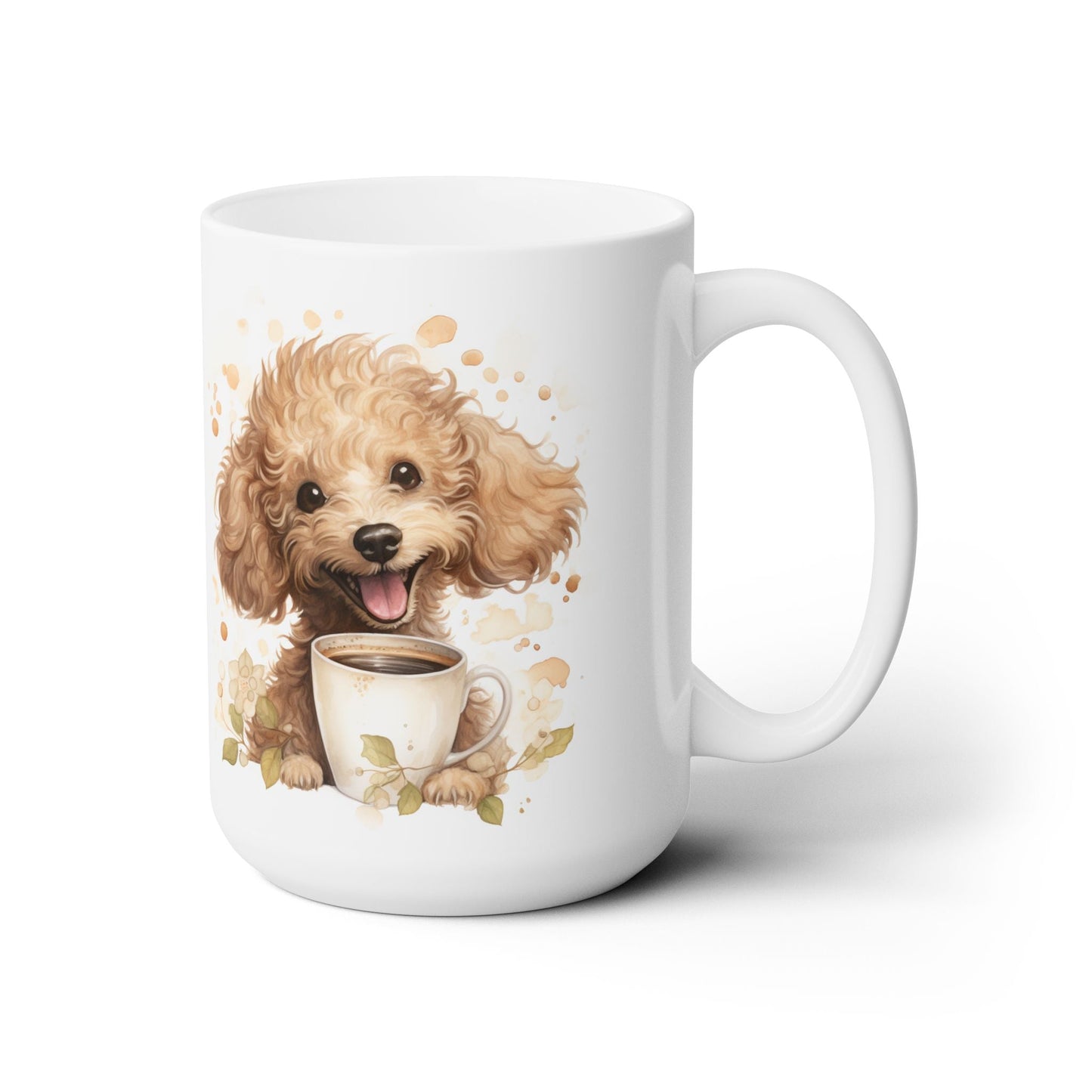 Adorable Poodle Coffee Mug – Perfect Gift for Dog Lovers