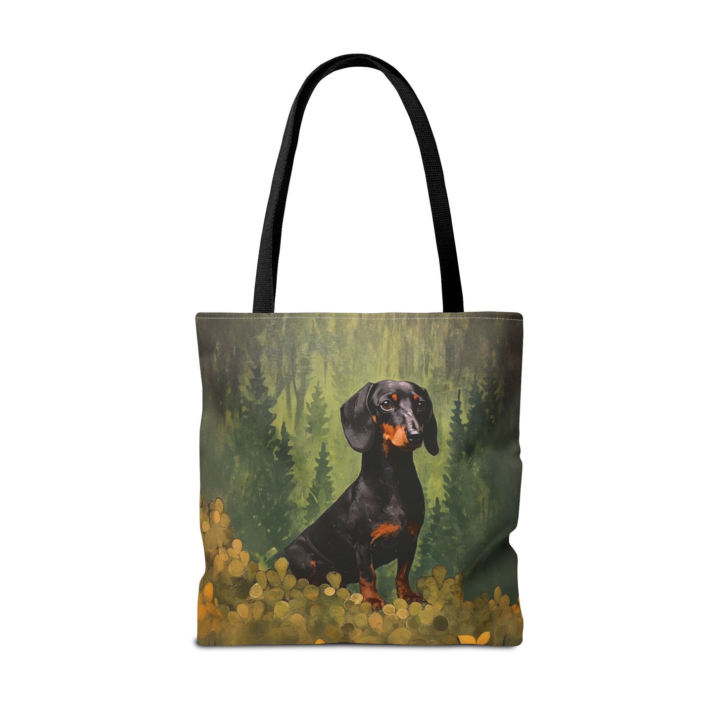 Forest Dreamer Dachshund Eco-Friendly Tote Bag, Perfect Dog Lover Gift