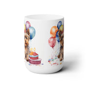 Yorkie Birthday Celebration Mug – Perfect Gift for Yorkie Lovers