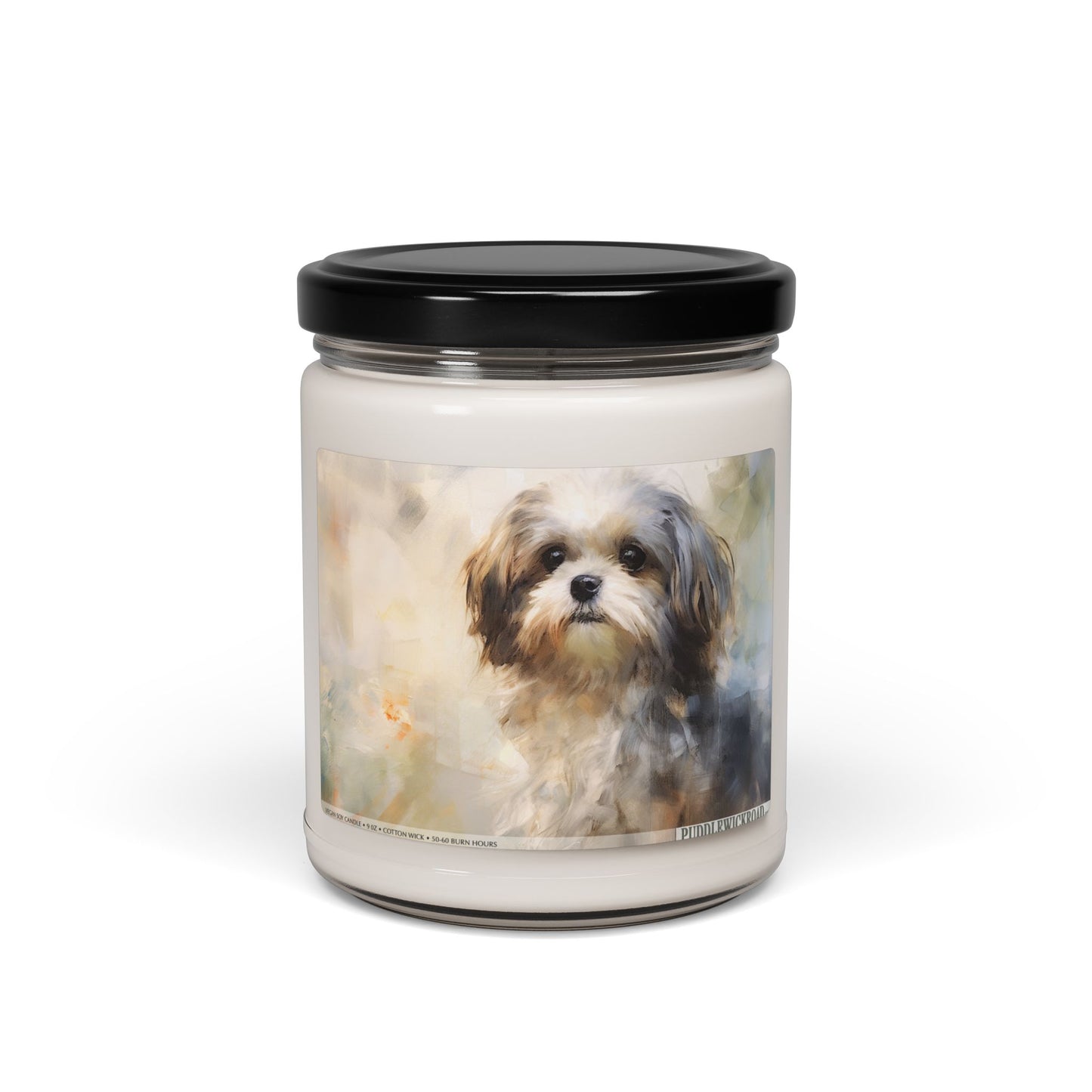 Shih Tzu Puppy Soy Candle – Adorable Gift for Dog Lovers