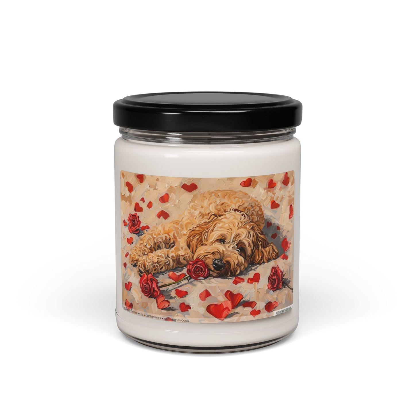 Golden Goldendoodle Candle – Heartfelt Pet Lover Gift