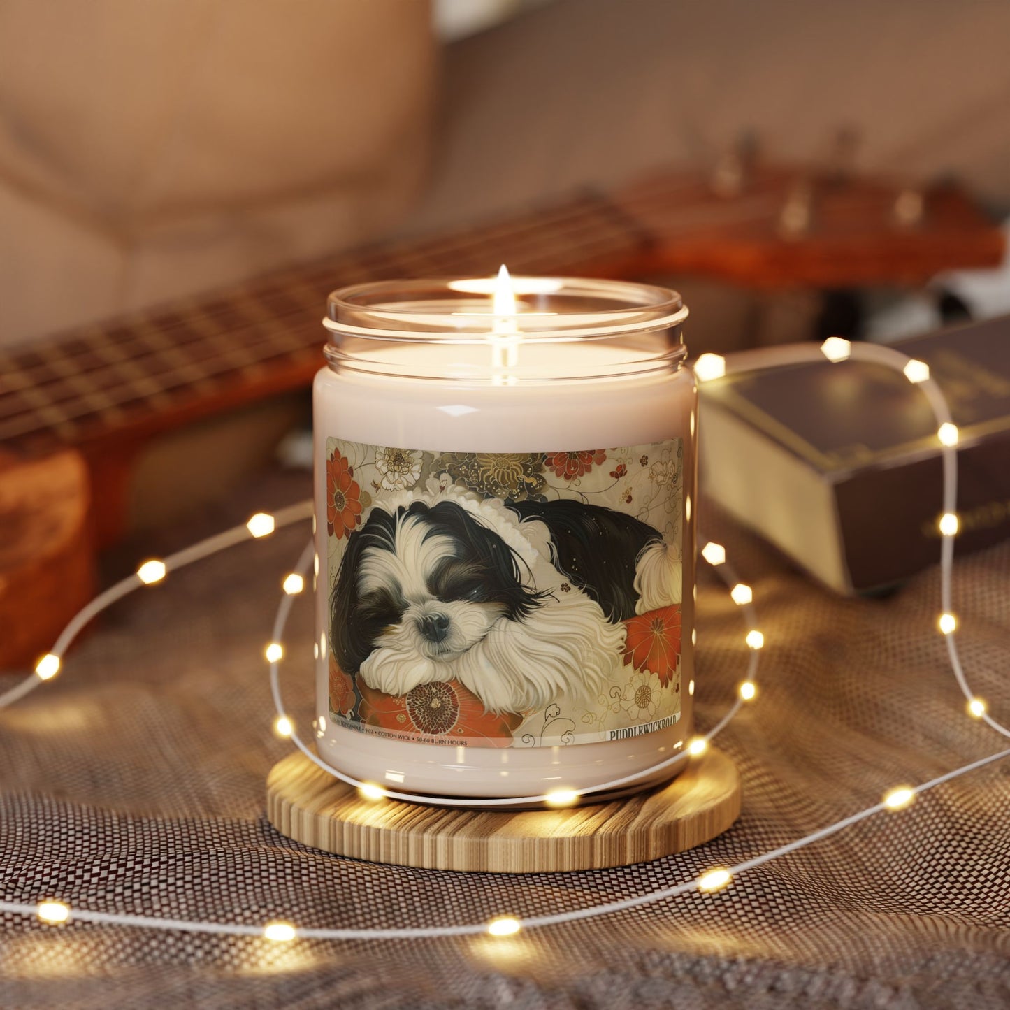 Shih Tzu Dreams Soy Candle – Dog Lover Memorial Gift