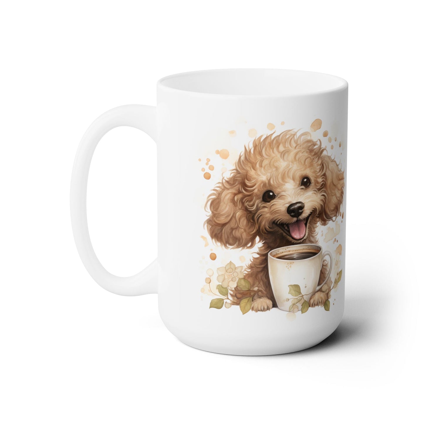 Adorable Poodle Coffee Mug – Perfect Gift for Dog Lovers