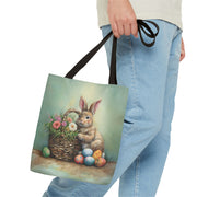 Easter Bunny Blossom Basket Tote – Perfect Spring Accessory