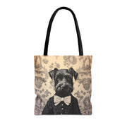 Charming Schnauzer Tote Bag – Elegant Dog Lover Gift, Eco-Friendly Carryall