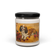 Cavalier King Charles Candle – Vintage Art Dog Lover Gift