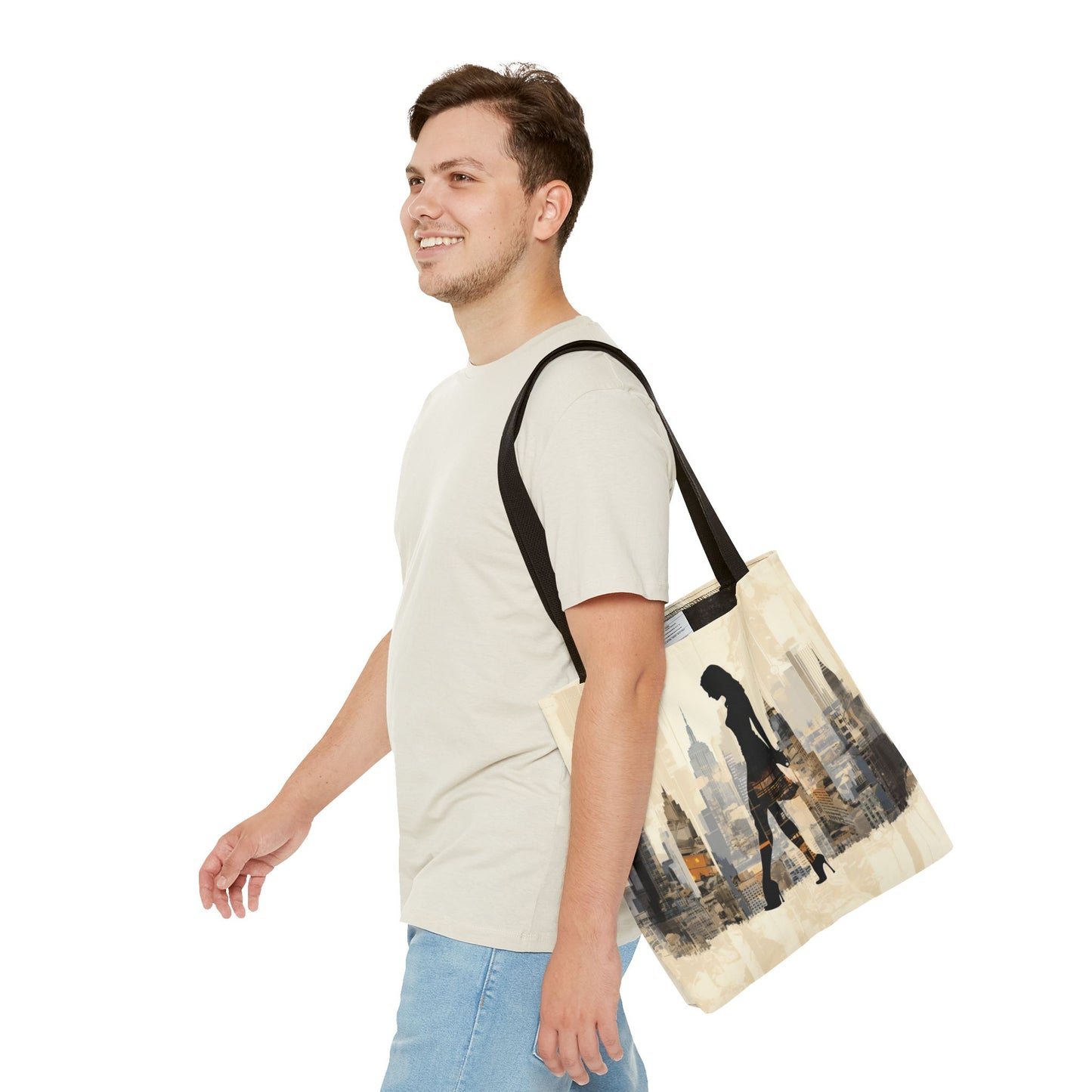 City Skyline Fashionista Tote – Chic & Eco-Friendly Urban Bag