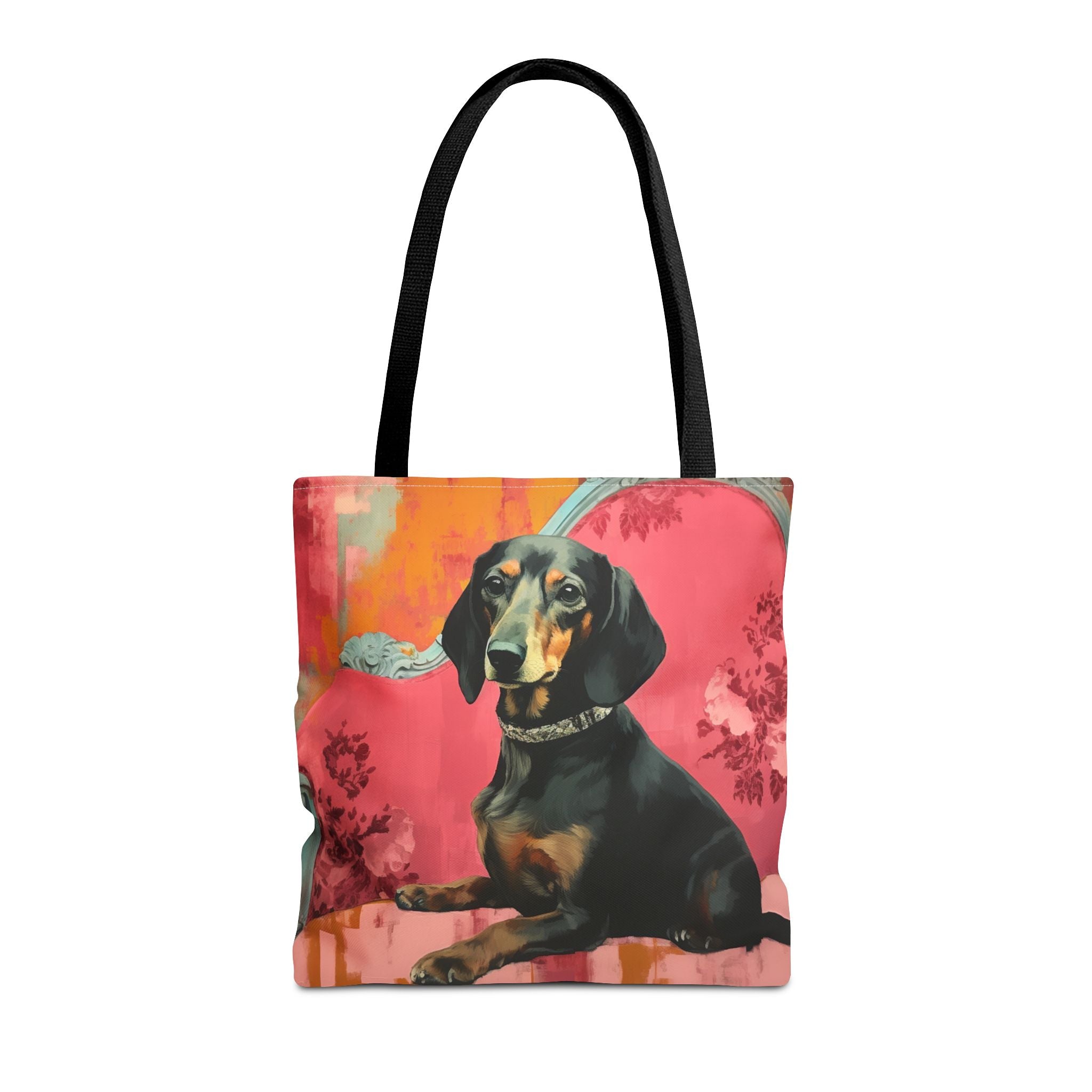 Dashing Dachshund Tote Bag – Artistic Reusable Eco-Friendly Gift