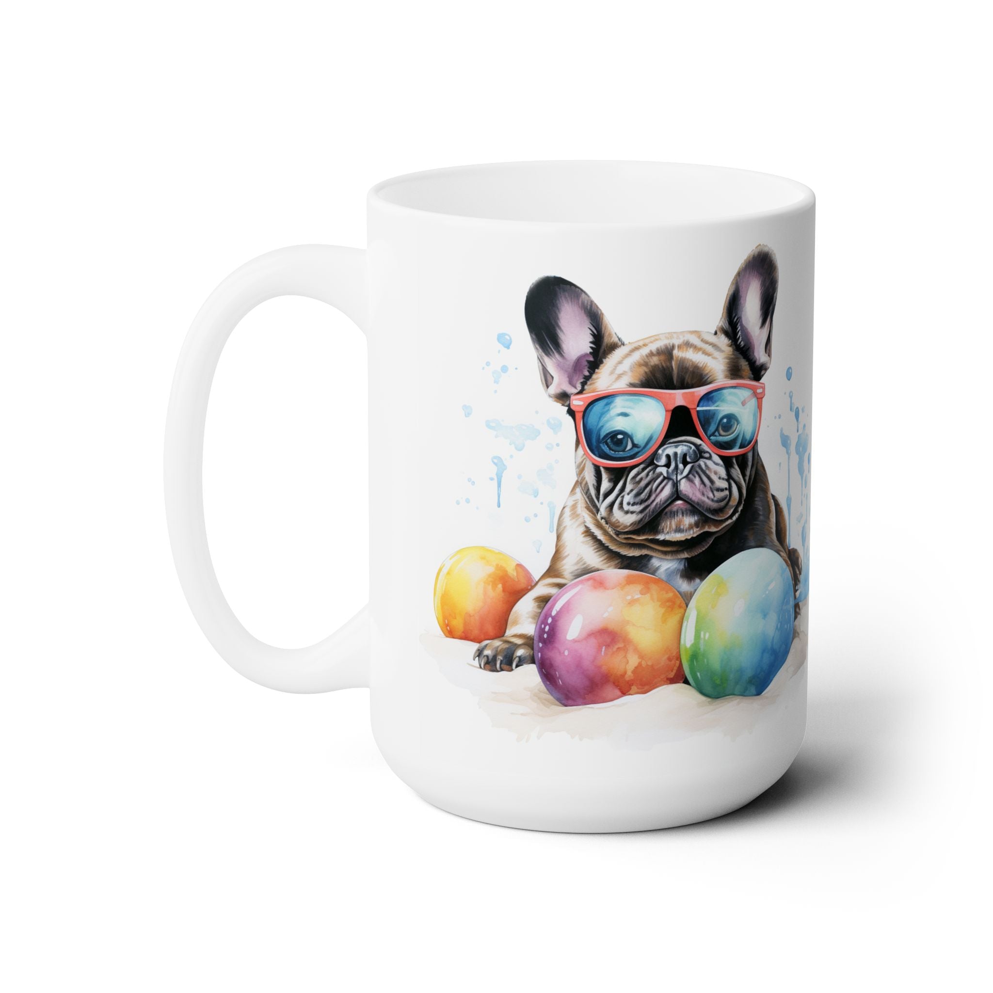 French Bulldog Easter Mug – Cute Coffee Cup for Dog Lovers