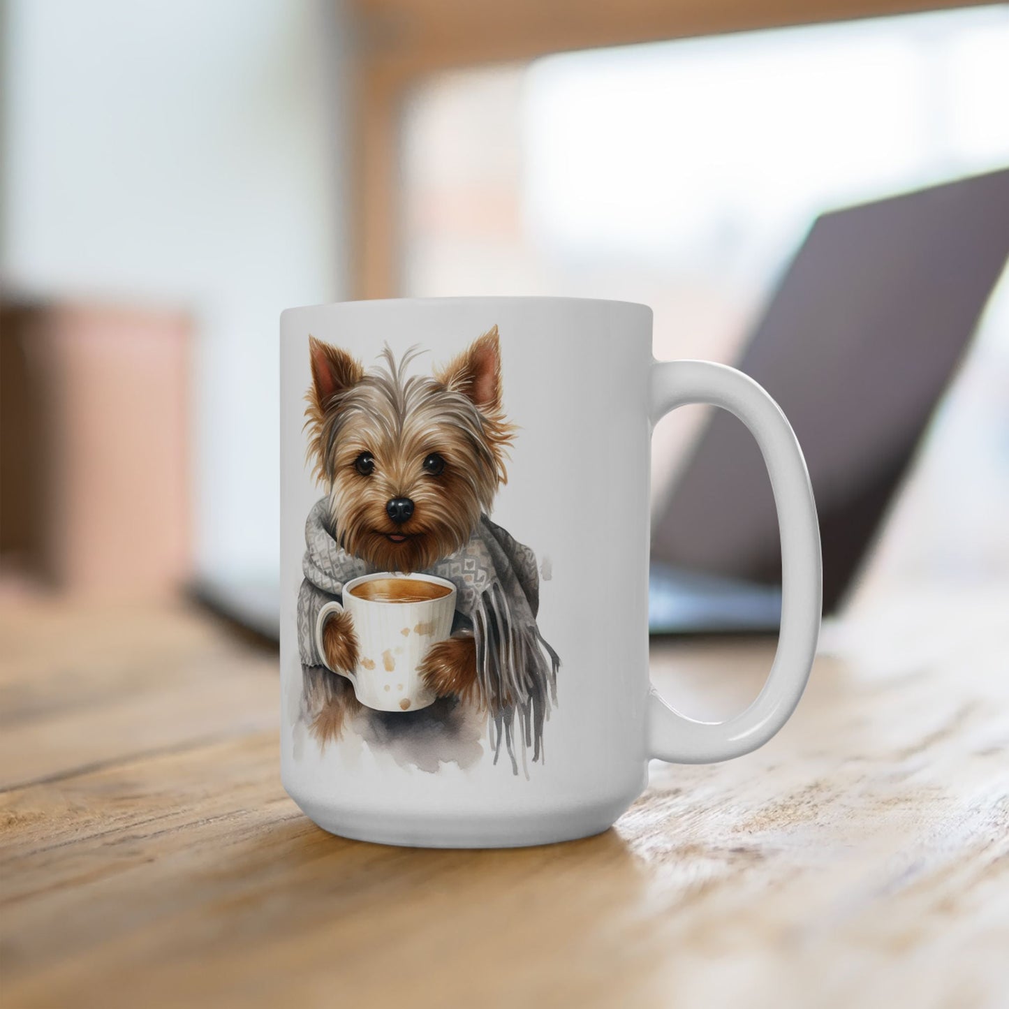 Cozy Yorkie Mug – Yorkshire Terrier Dog Lover Gift