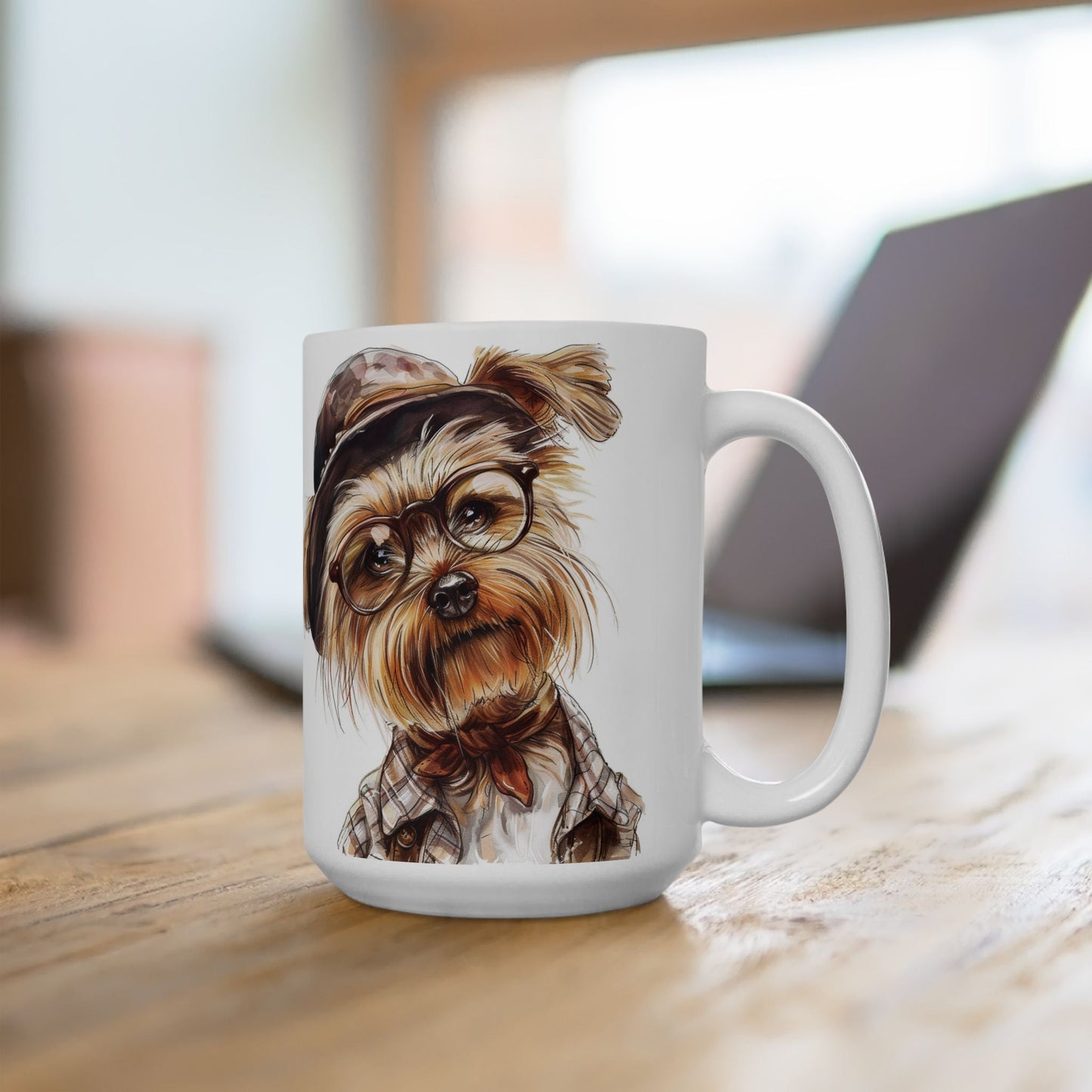 Yorkie Gentleman Coffee Mug – Unique Yorkshire Terrier Gift for Pet Lovers