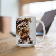 Yorkie Gentleman Coffee Mug – Unique Yorkshire Terrier Gift for Pet Lovers