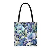 Floral Bliss Canvas Tote Bag, Eco-Friendly and Stylish for Everyday Use