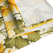 Golden Sunflower Table Runner | Yellow Floral Home Décor (72" or 90")