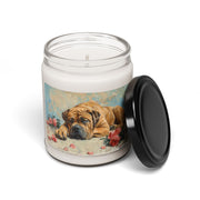 Gentle Mastiff Dog Candle – Cozy Gift for Dog Lovers, Pet Parents & Memorials