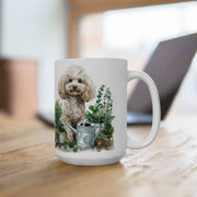 Poodle Paradise Garden Mug - Perfect for Dog Lovers!