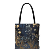 Midnight Bloom Floral Eco-Friendly Tote Bag – Stylish and Functional