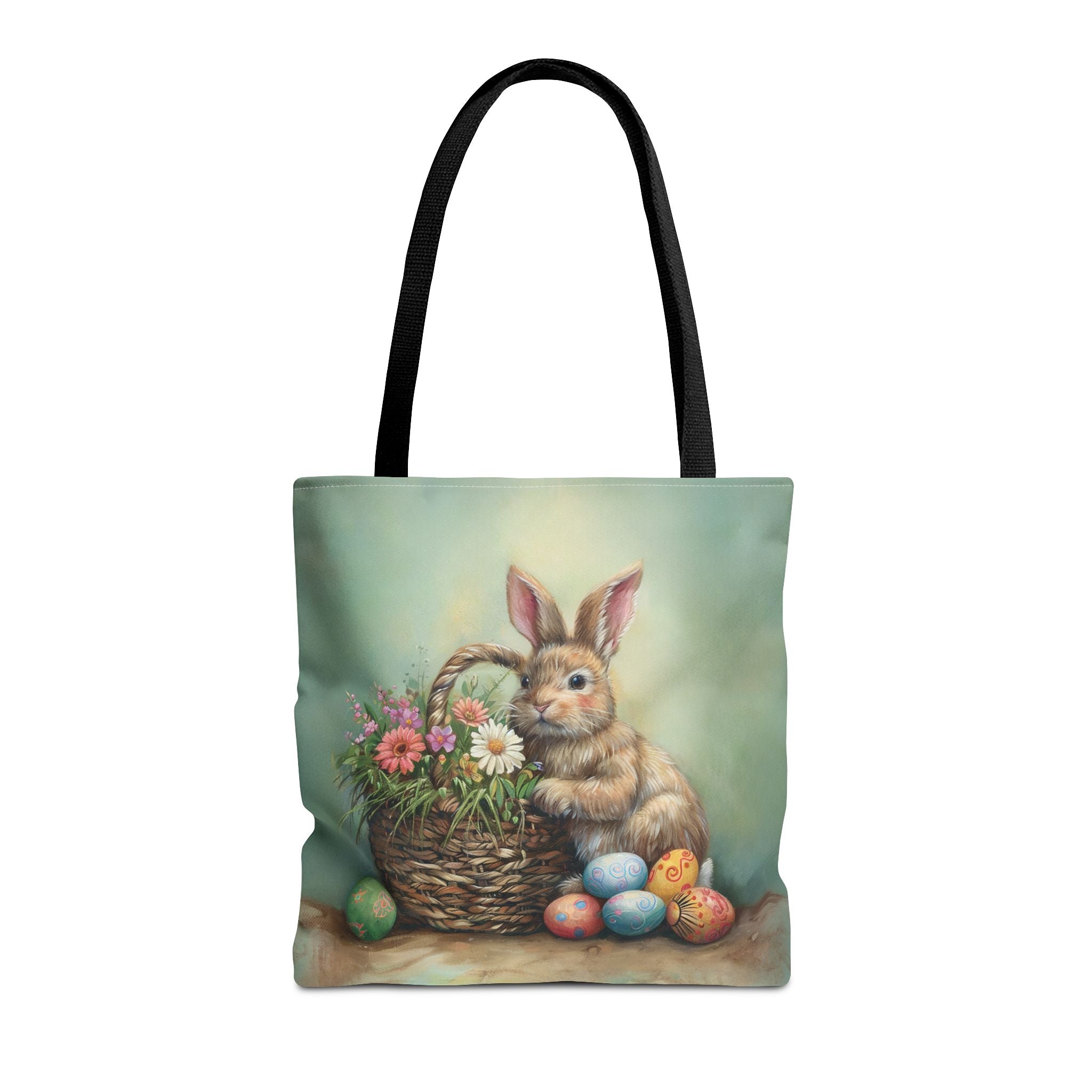 Easter Bunny Blossom Basket Tote – Perfect Spring Accessory