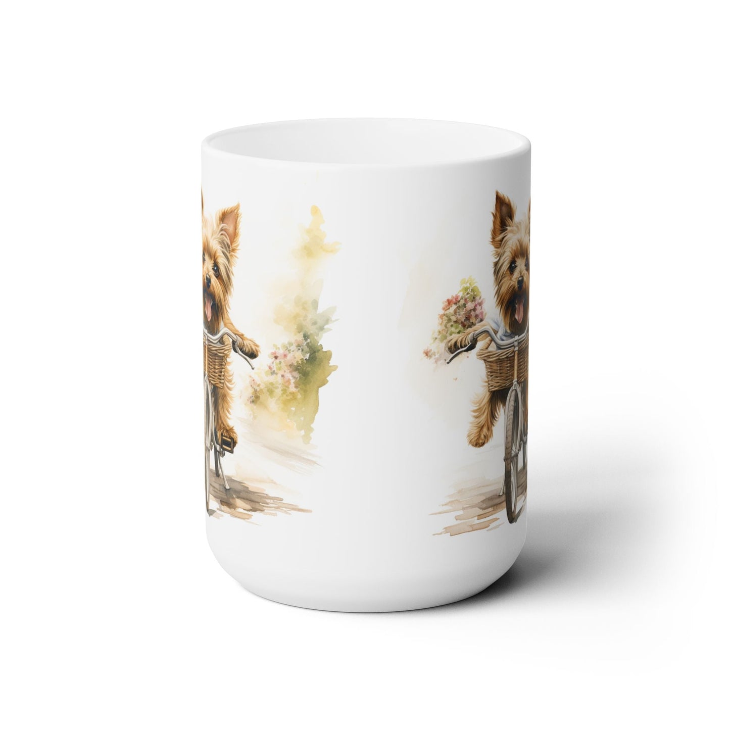 Yorkie Adventures Mug – Charming Yorkshire Terrier Coffee Cup