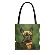 French Bulldog Canvas Tote Bag - Eco-Friendly Chic for Dog Lovers