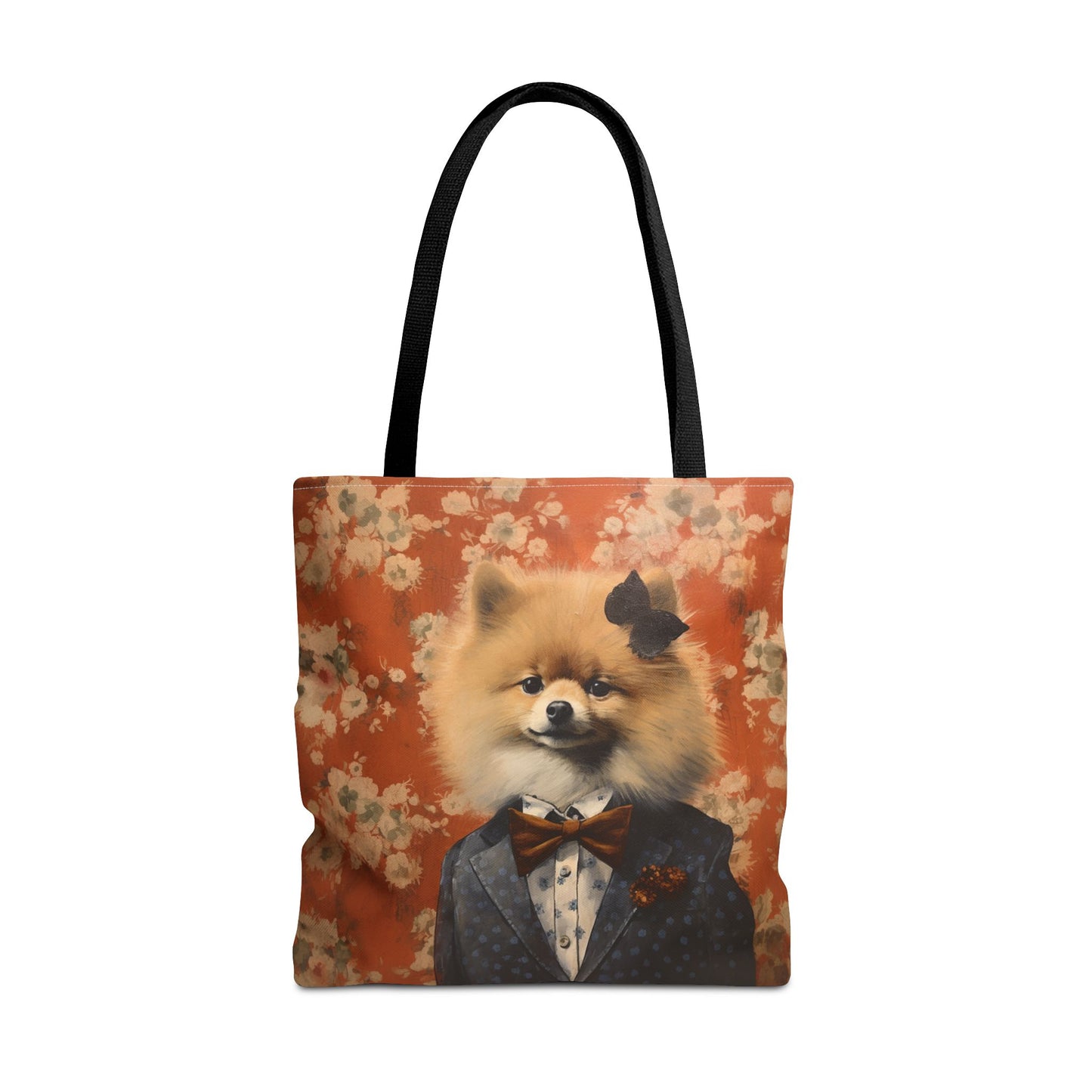 Stylish Pomeranian Tote Bag, Eco-Friendly Gift for Dog Lovers