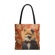 Stylish Pomeranian Tote Bag, Eco-Friendly Gift for Dog Lovers