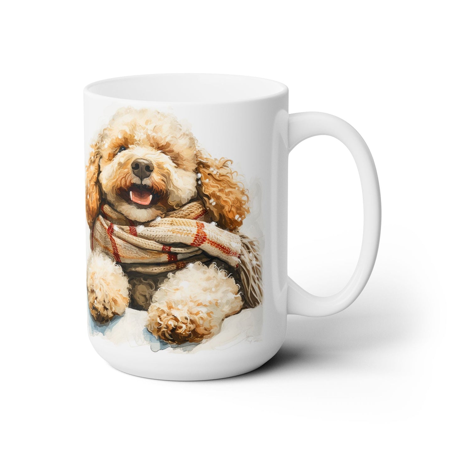 Cozy Poodle Coffee Mug - Perfect for Dog Lovers & Gift Giving