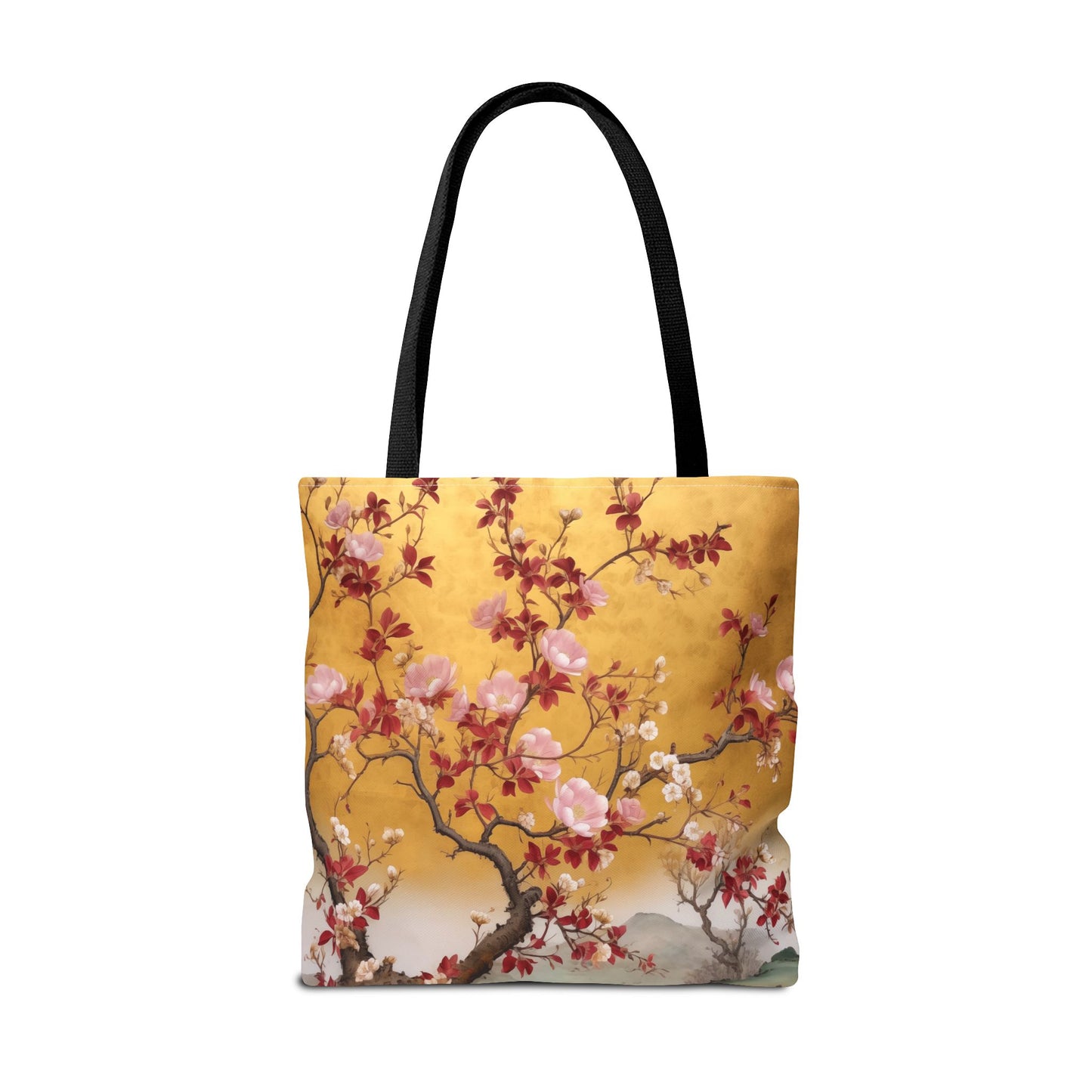 Magnolia Blossom Art Tote Bag – Elegant Floral Printed Canvas Bag