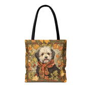 Havanese Autumn Harvest Tote Bag - Perfect Thanksgiving Gift for Dog Lovers